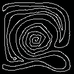 a spiral.